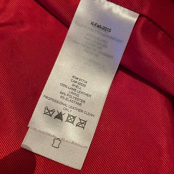 Armani Buttery Soft Leather Moto Jacket - Picture 9 of 15